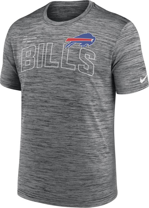 Nike Men's Buffalo Bills Velocity Arch Anthracite T-Shirt
