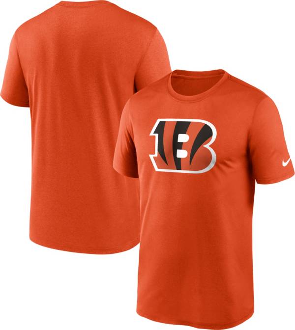 Dick's Sporting Goods Nike Men's Cincinnati Bengals Legend Logo Orange T- Shirt