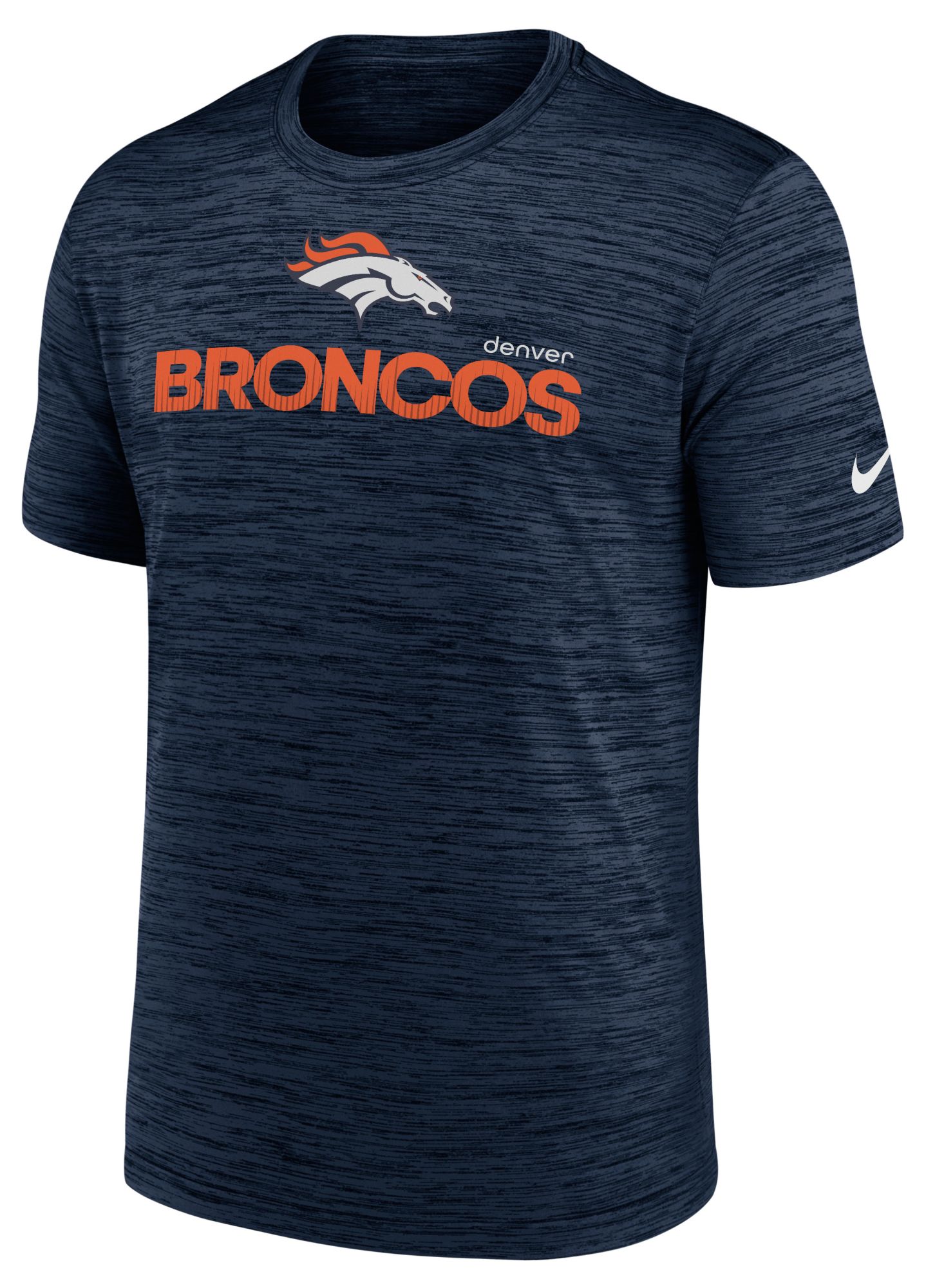 Nike Men's Denver Broncos Modern Velocity College Navy T-Shirt product image