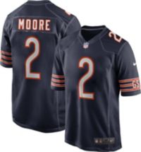 Nike Men's Chicago Bears D.J. Moore #2 Navy Game Jersey