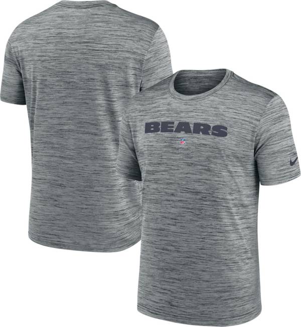 Nike Men's Chicago Bears Sideline Velocity Grey T-Shirt product image