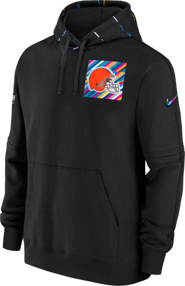 Cleveland Browns Nike Sideline Club Fleece Pullover Hoodie - Brown