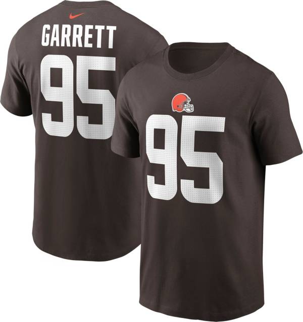 Limited Men's Myles Garrett Black Jersey - #95 Football Cleveland