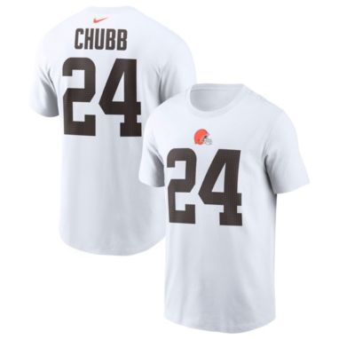 sorry, Nike Men's Cleveland Browns Nick Chubb #24 White T-Shirt is currently out of stock