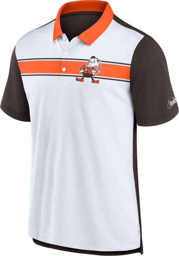 Cleveland browns men's polo shirt sale