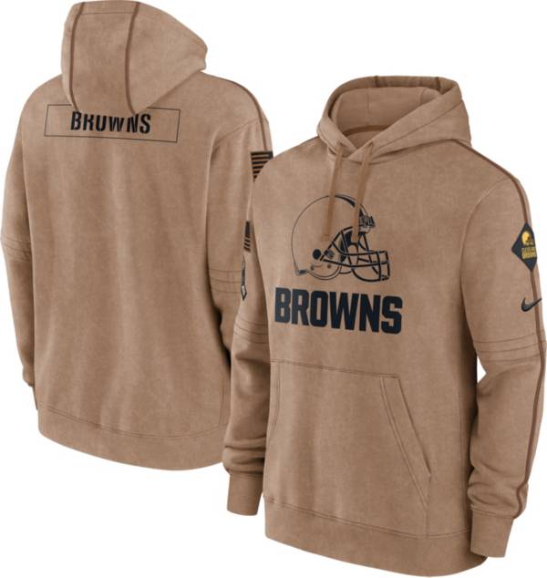 Women's Pro Standard Brown Cleveland Browns Local Patch Pullover