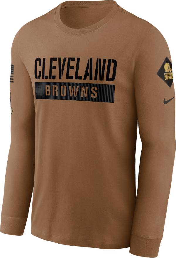 men's cleveland browns long sleeve shirt