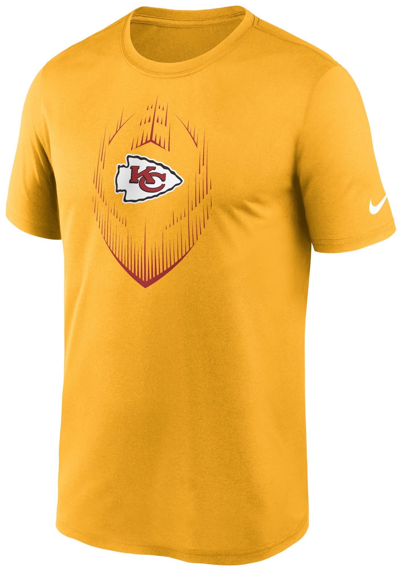 Nike Men's Kansas City Chiefs Legend Icon University Gold T-Shirt product image