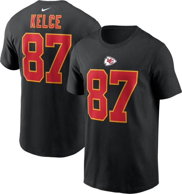 Nike Men's Travis Kelce Red Kansas City Chiefs Team Game Jersey - Red