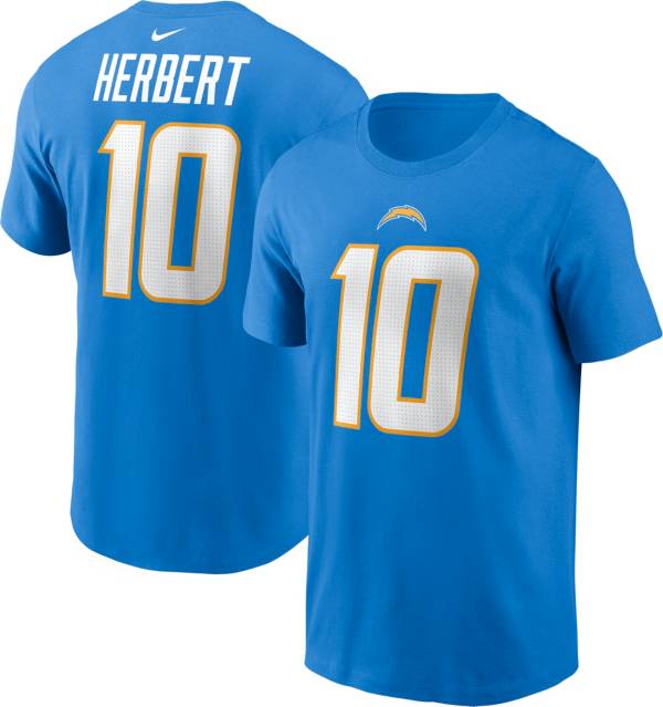 Nike Men's Los Angeles Chargers Justin Herbert #10 Blue Game Jersey