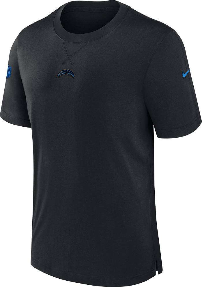 Men's Nike Black Los Angeles Chargers Sideline Performance Long Sleeve  Hoodie T-Shirt