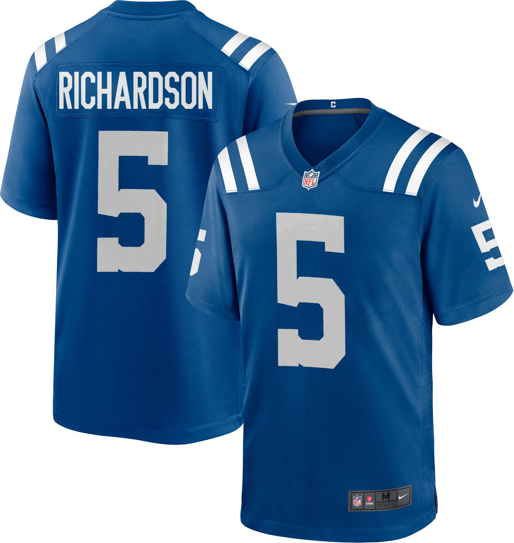 Nike Men's Indianapolis Colts Anthony Richardson Blue Game Jersey product image