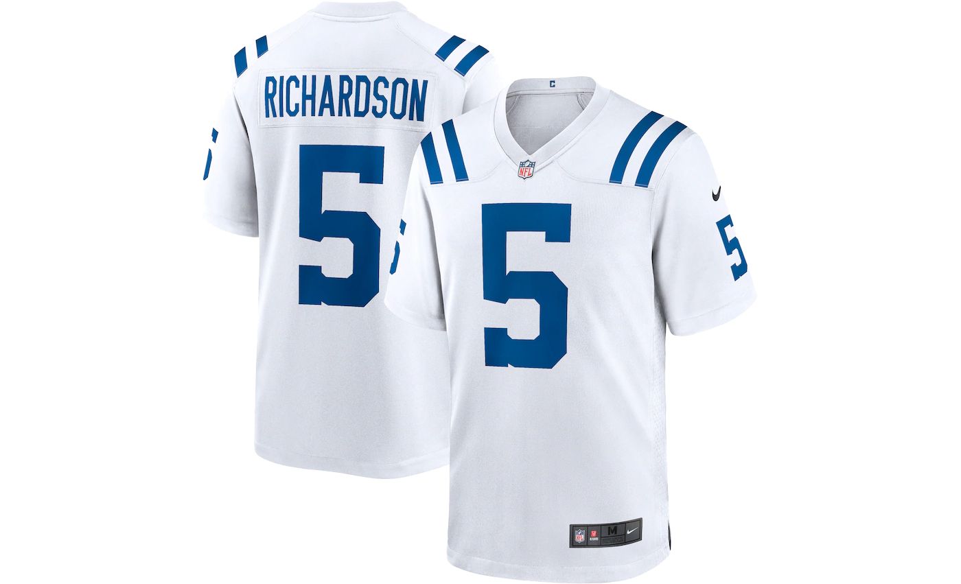 Nike Men s Indianapolis Colts Anthony Richardson 5 White Game Jersey Dick s Sporting Goods