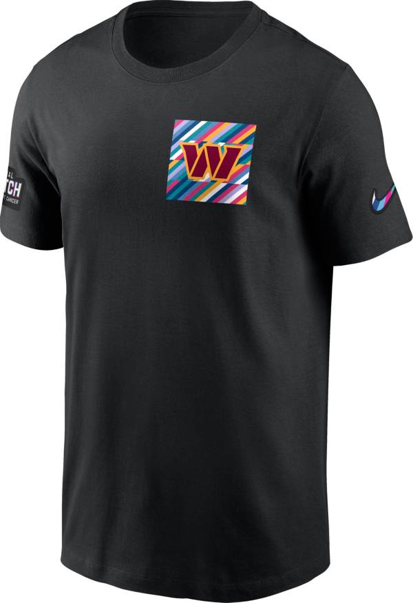 Nike Men's Washington Commanders 2023 Crucial Catch Sideline Black T-Shirt product image