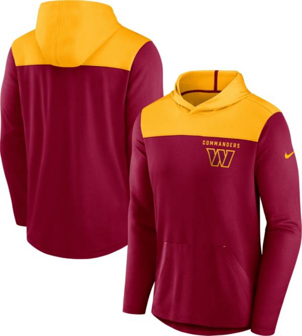 Nike Men's Washington Commanders Alternate Red Hooded Long Sleeve T-Shirt product image