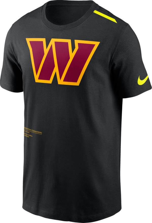 Nike Men's Washington Commanders 2023 Volt Black T-Shirt product image