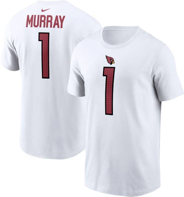 Nike Men's Arizona Cardinals Kyler Murray #1 White T-Shirt