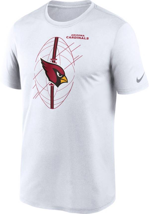 Nike Men's Arizona Cardinals Legend Icon White T-Shirt