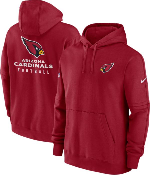 Nike Men's Arizona Cardinals 2023 Sideline Club Red Pullover Hoodie product image