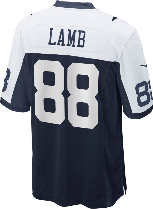 Nike Youth Dallas Cowboys CeeDee Lamb #88 White Game Jersey