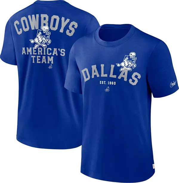 Nike Men's Dallas Cowboys Rewind Royal T-Shirt