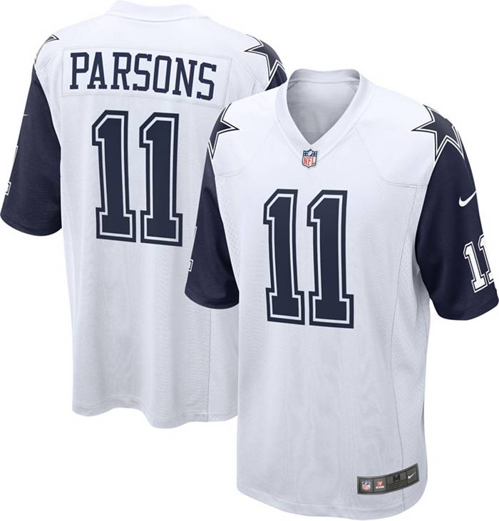 Nike Men's Dallas Cowboys Micah Parsons #11 Vapor Limited Color Rush  Alternate Jersey