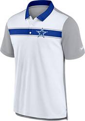 : NFL Dallas Cowboys Mens Nike Franchise Polo, White, Small :  Sports & Outdoors