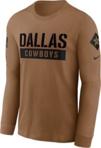 Men's Nike CeeDee Lamb Brown Dallas Cowboys 2023 Salute to Service Limited Jersey