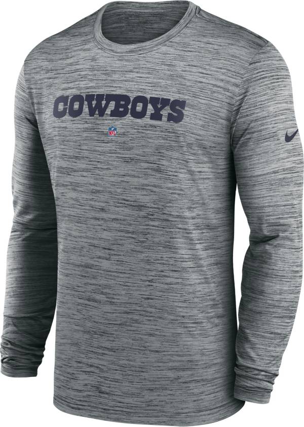 Nike dallas cowboys long hotsell sleeve shirt