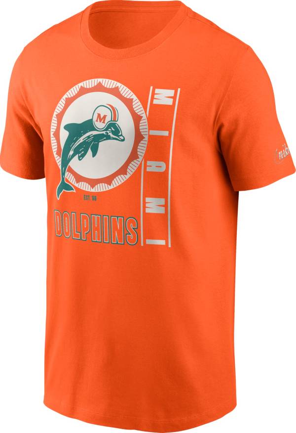 Nike Miami Dolphins Logo Essential Nfl T-shirt - Orange