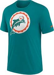 Nike Men's Miami Dolphins Rewind Pique Polo Shirt