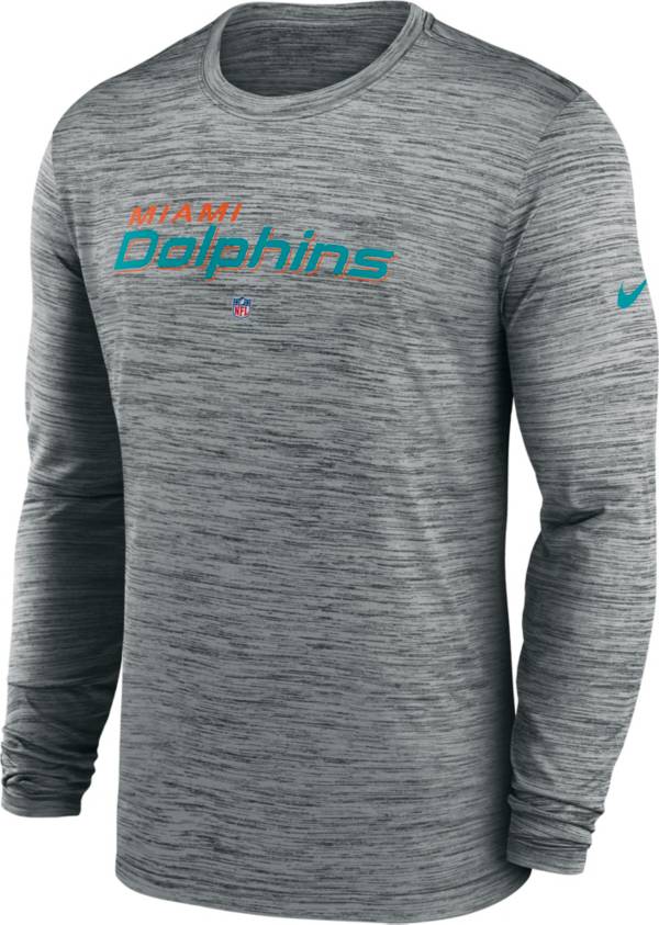 Men's Nike Olive Miami Dolphins 2022 Salute To Service Long Sleeve T-Shirt