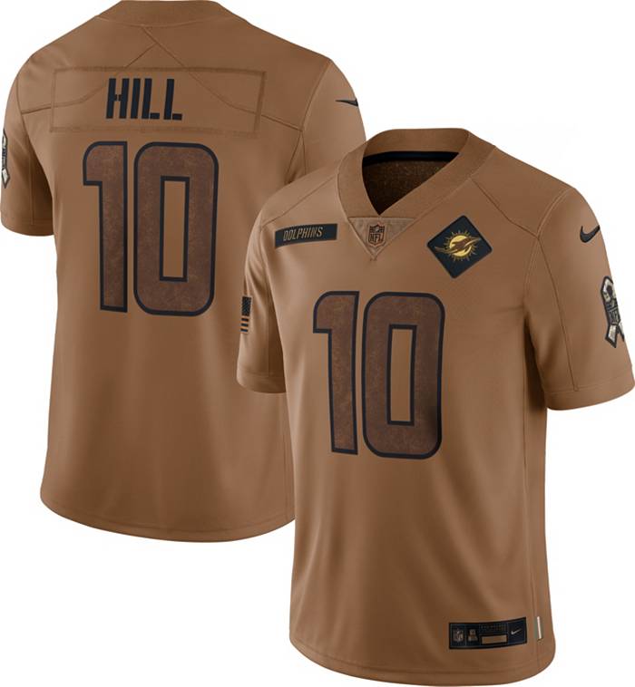 Nike Men's Miami Dolphins Tyreek Hill #10 2023 Salute to Service Limited  Jersey