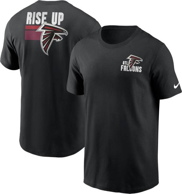 Nike Men's Atlanta Falcons Blitz Back Slogan Black T-Shirt product image