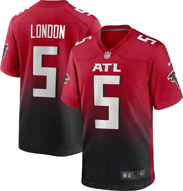 Nike Men's Atlanta Falcons Drake London #5 Alternate Red Game