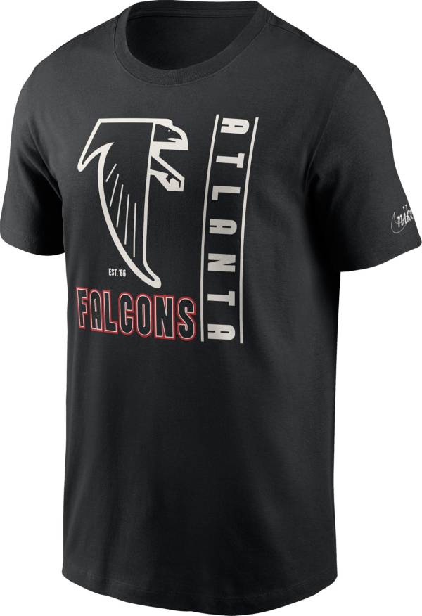 Nike Men's Atlanta Falcons Rewind Essential Black T-Shirt product image
