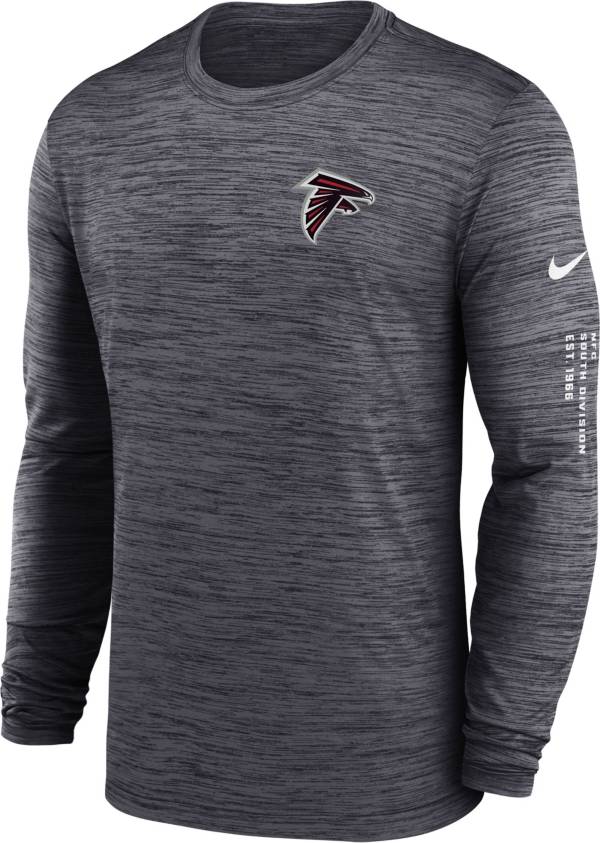 Lids Atlanta Falcons Nike Sideline Tonal Logo Performance Player Long  Sleeve T-Shirt - Black