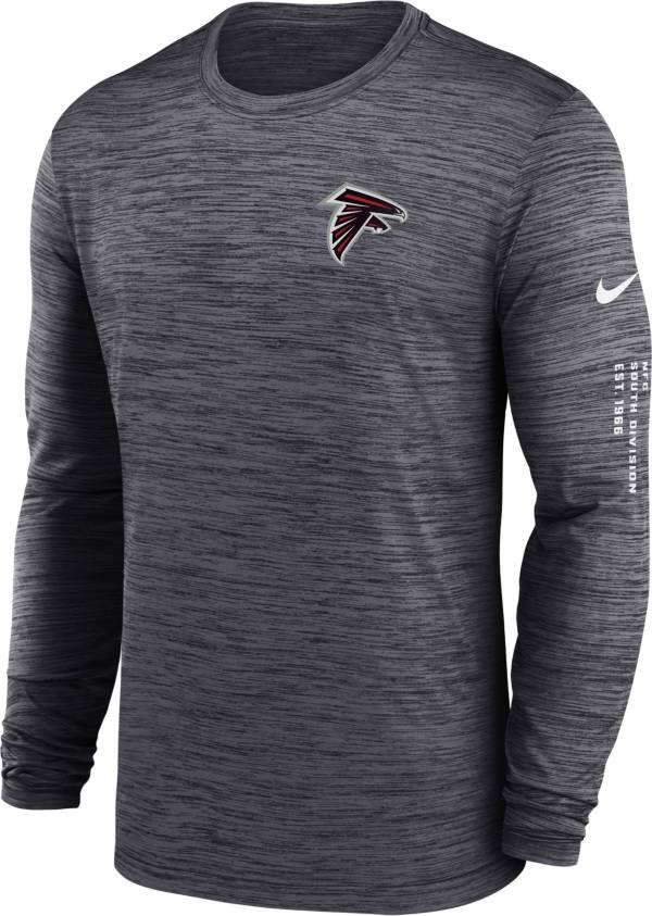 Nike Men's Atlanta Falcons Sideline Alt Black Velocity Long Sleeve T-Shirt product image