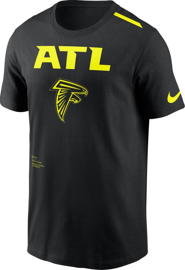 Atlanta Falcons Shop Men's 47 Black Atlanta Falcons Flight 2023 T-Shirt