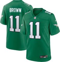 Nike A.J. Brown Midnight Green Philadelphia Eagles Player Game Jersey