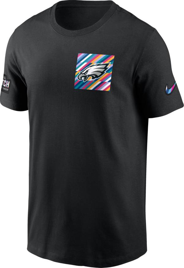 Nike Men's Philadelphia Eagles 2023 Crucial Catch Sideline Black T-Shirt product image