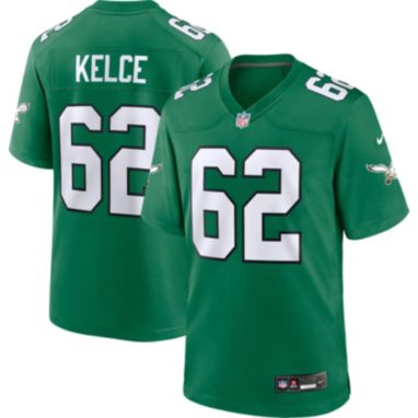sorry, Nike Men's Philadelphia Eagles Jason Kelce #62 Alternate Kelly Green Game Jersey is currently out of stock