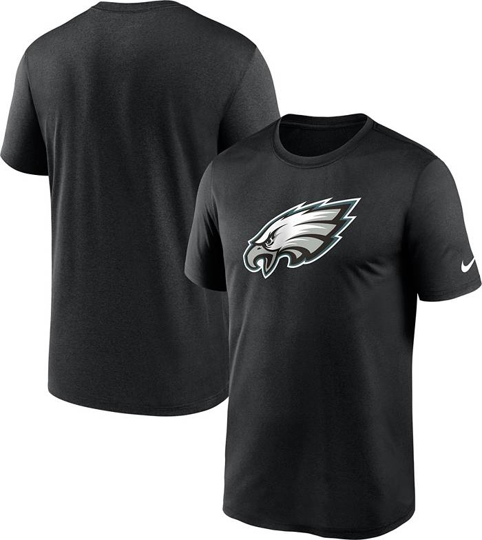 Nike Men's Philadelphia Eagles Legend Logo Black T-Shirt