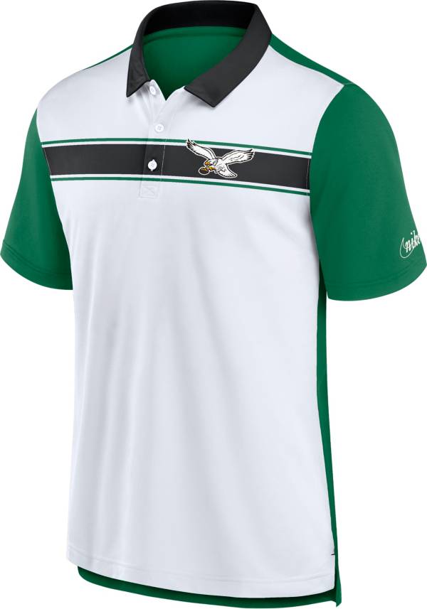 Philadelphia Eagles Antigua Legacy Pique Polo - White