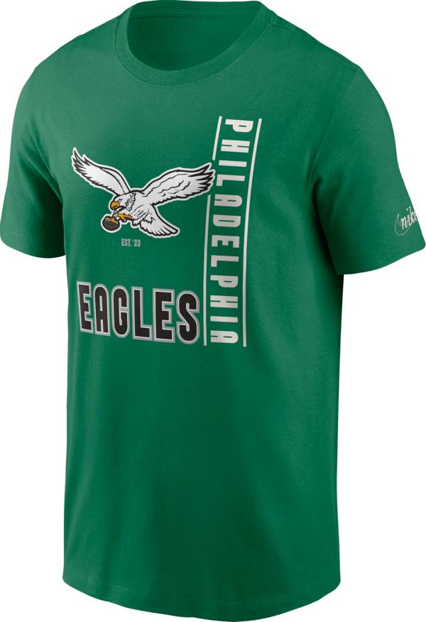 Nike Philadelphia Eagles Kelly Green Helmet Essential T-Shirt