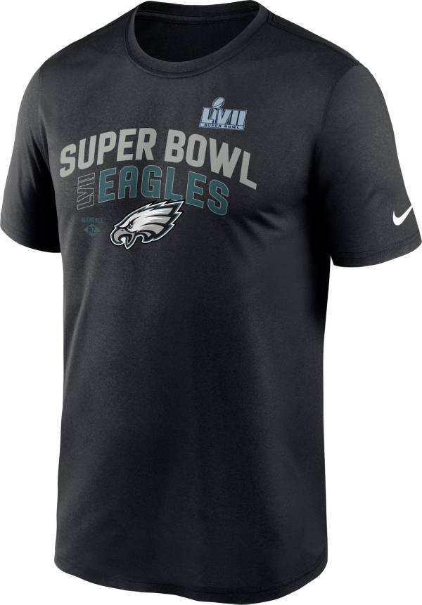 Nike Super Bowl LVII Bound Philadelphia Eagles Lockup Legend T-Shirt