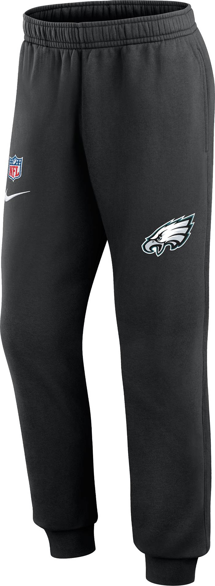 Nike Men's Philadelphia Eagles 2023 Sideline Club Black Pants