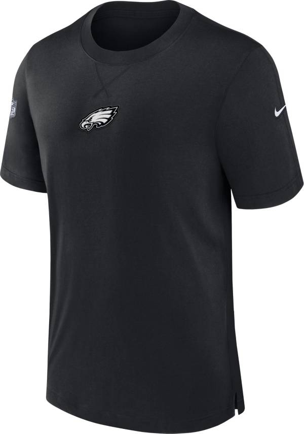 Philadelphia Eagles Nike Sideline Performance Hooded Top - Black