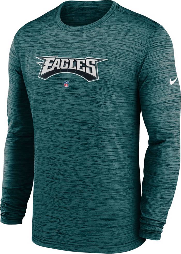 Nike Men's Philadelphia Eagles A.J. Brown #11 Logo Black T-Shirt