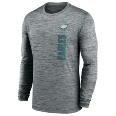 sorry, Nike Men's Philadelphia Eagles Sideline Velocity Dark Grey Heather Long Sleeve T-Shirt is currently out of stock